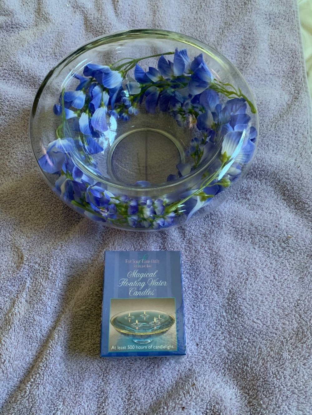 New Magical Floating Candles in Bowl